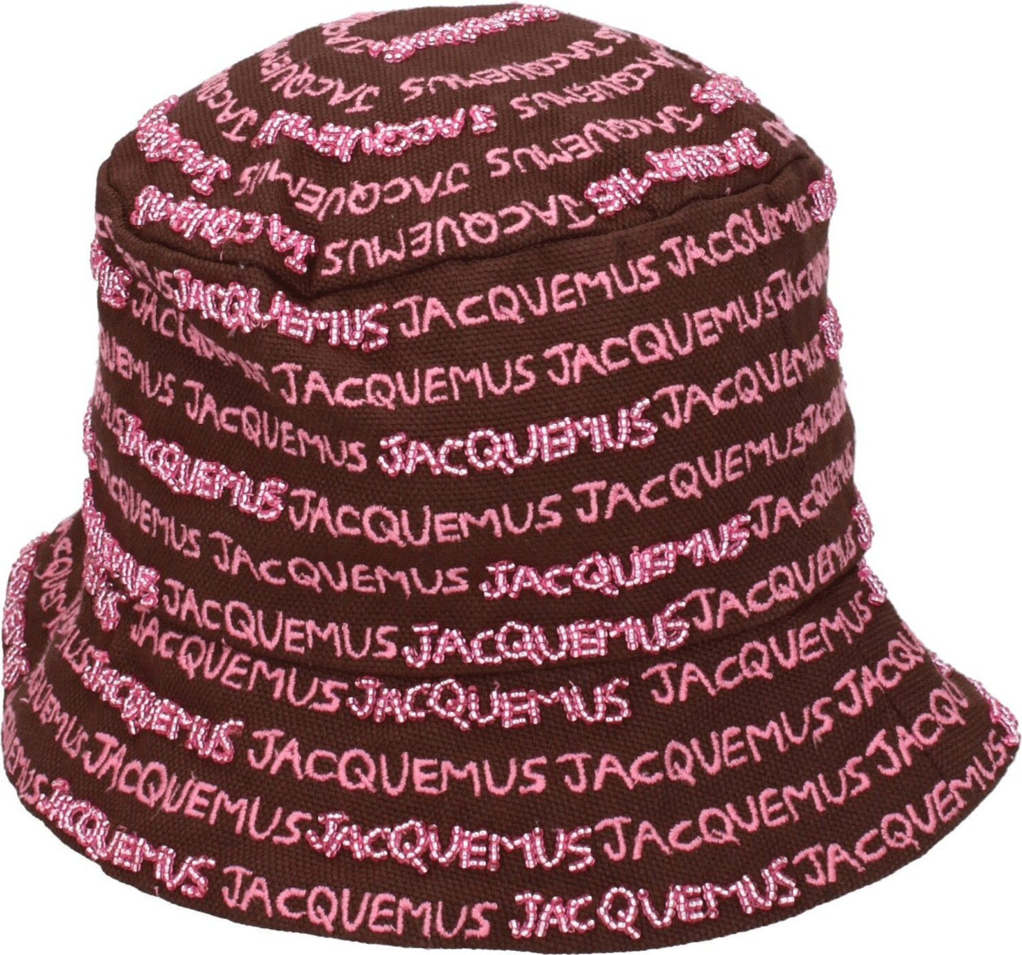 Hat Jacquemus Brown Cotton Bucket Hats