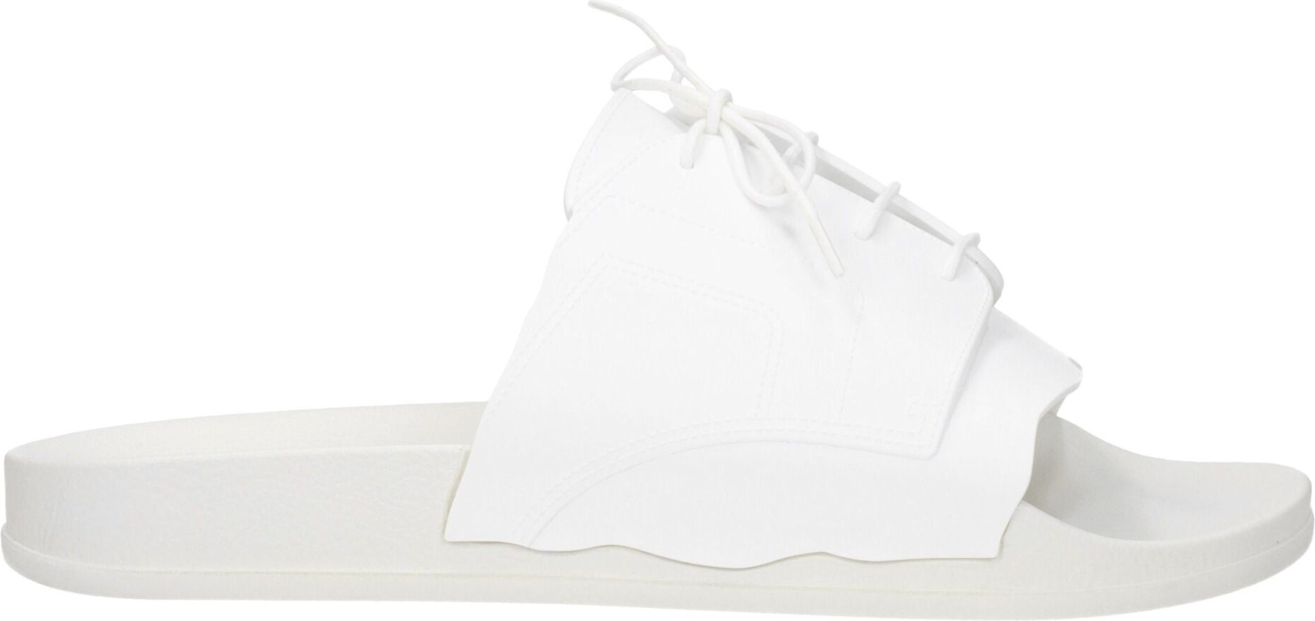 Белые хлопковые тапочки Maison Margiela