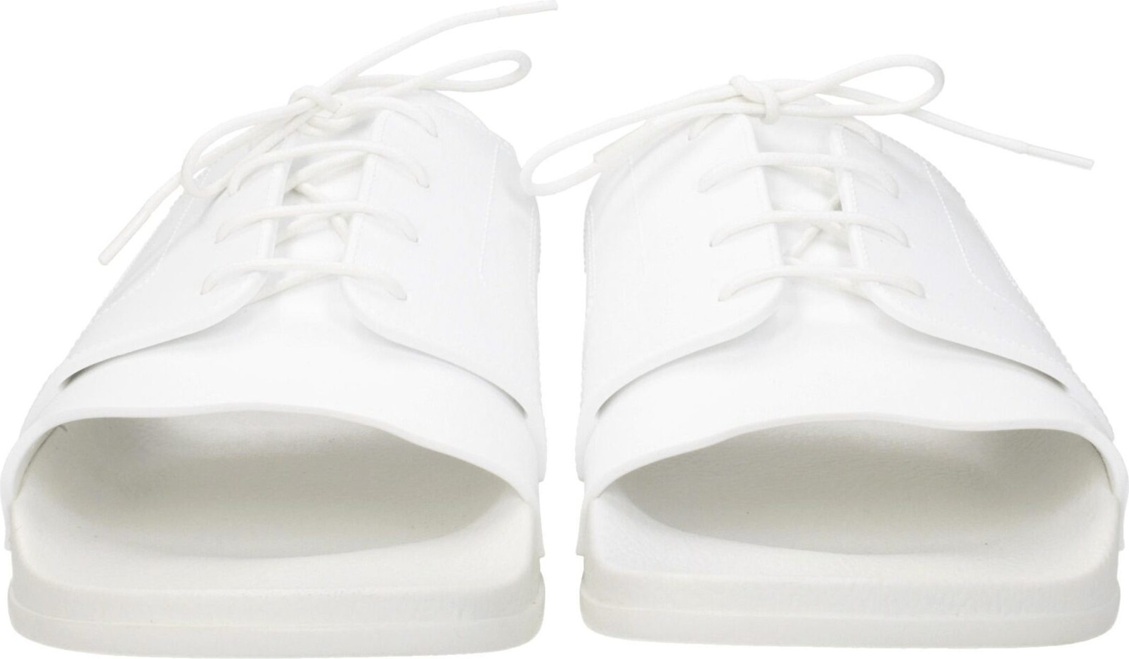 Белые хлопковые тапочки Maison Margiela
