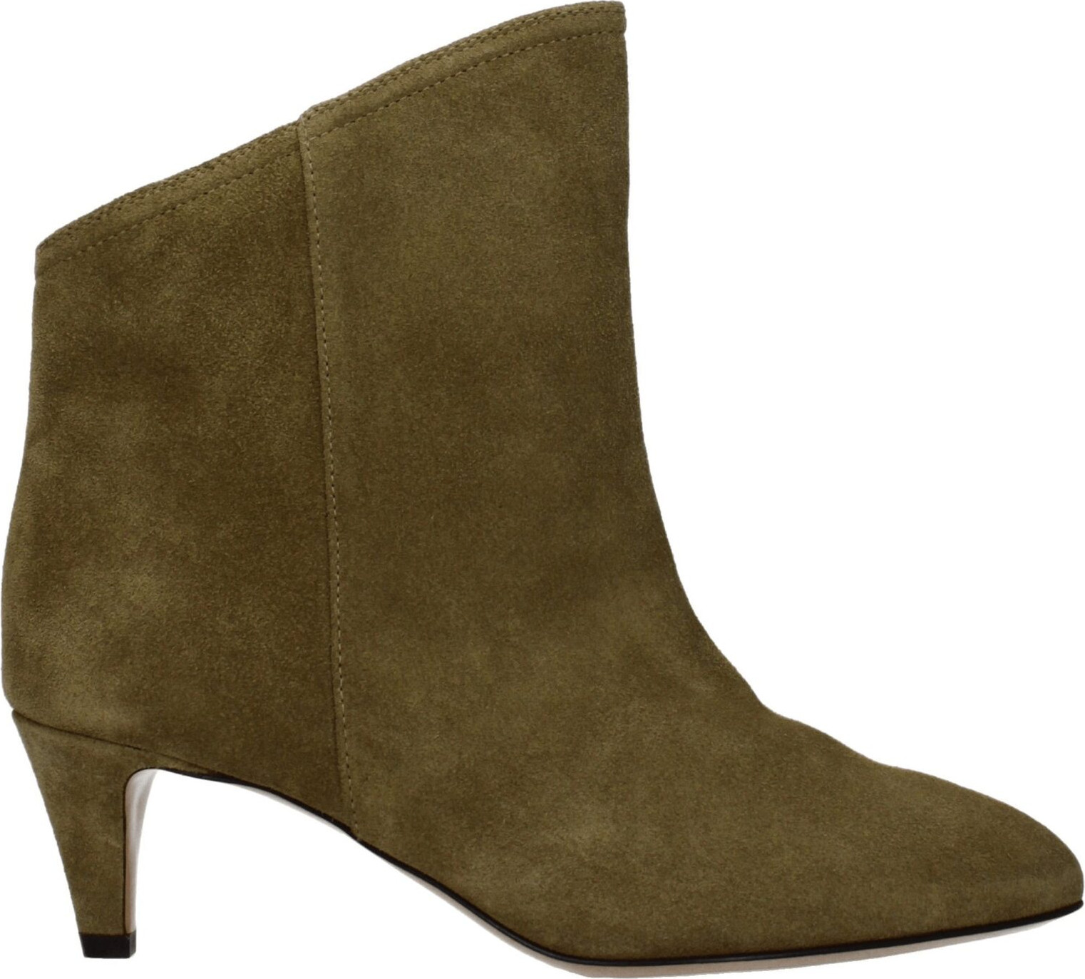 Gray Leather Ankle Boots Isabel Marant