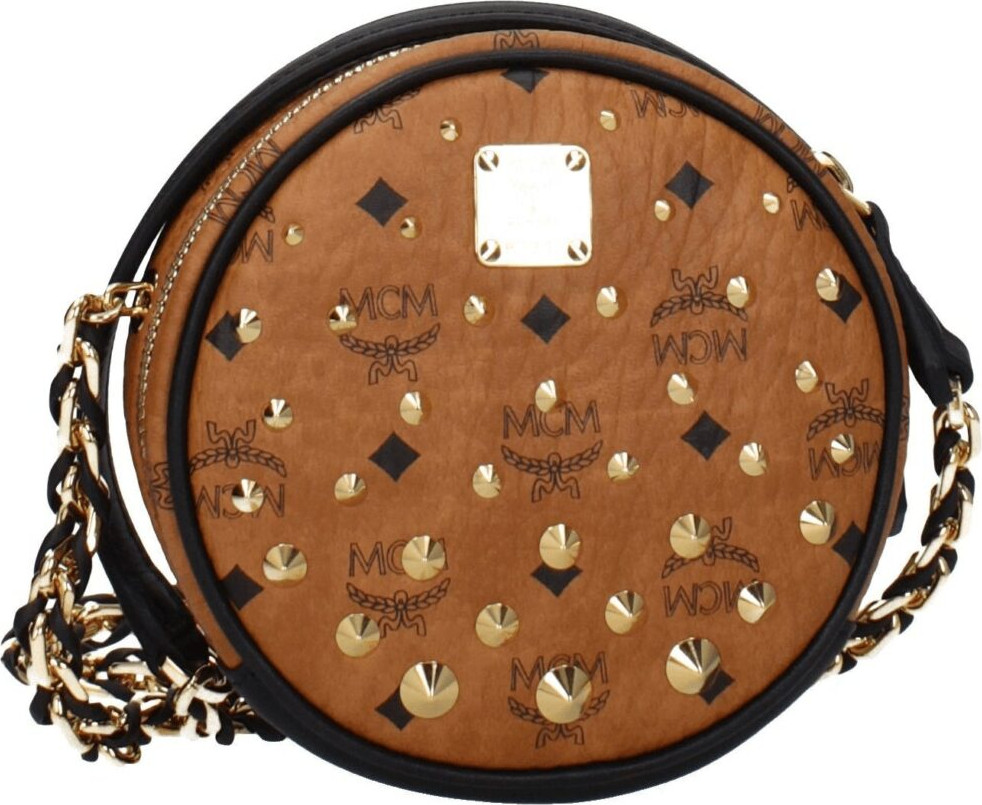 Сумка через плечо MCM Коричневая Кожа