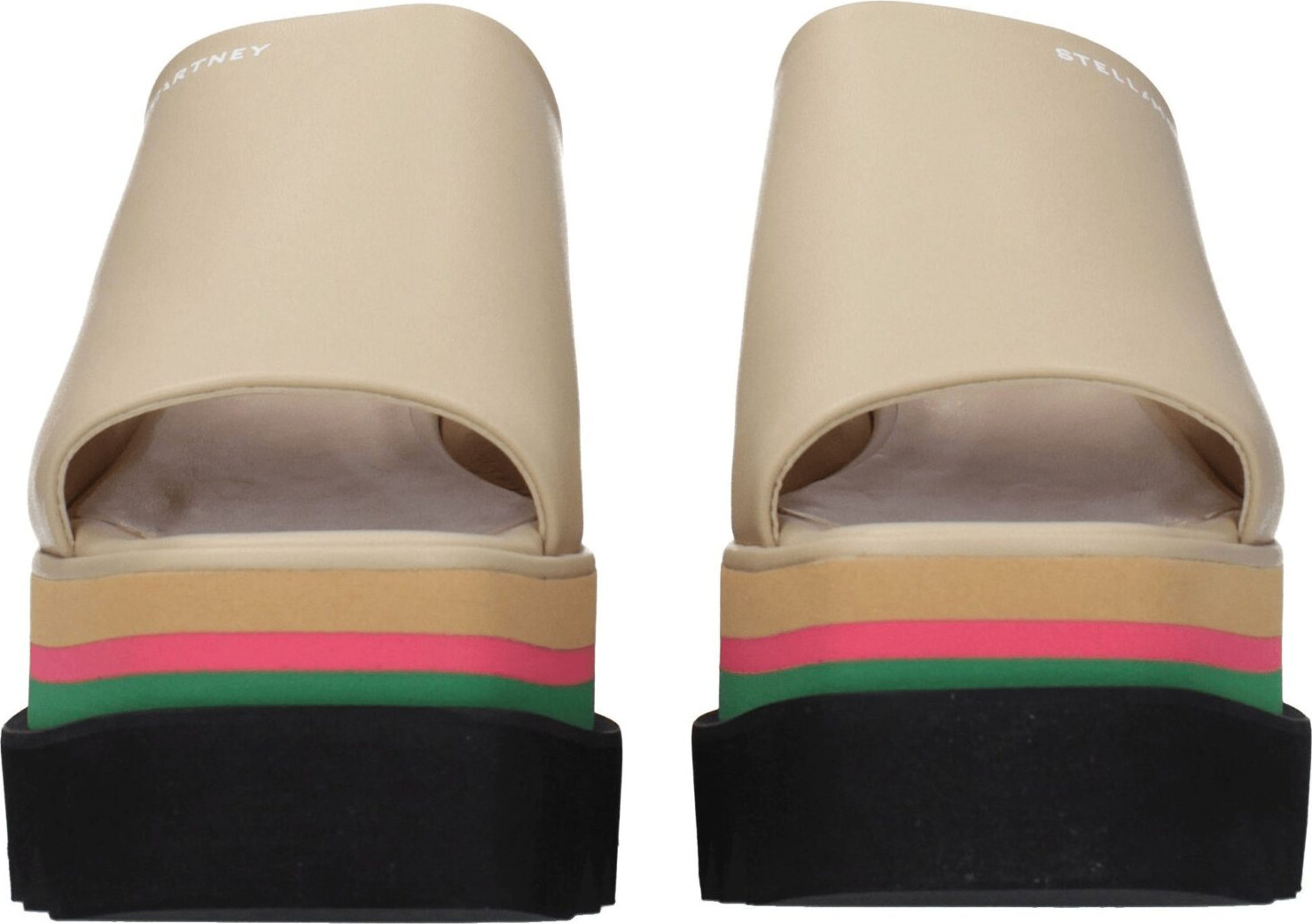 Beige Eco Leather Slippers Stella McCartney