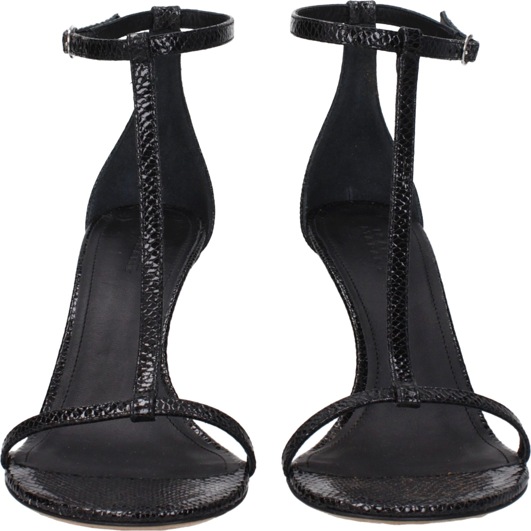 Sandals Isabel Marant Black Leather Stiletto Heel Sandals