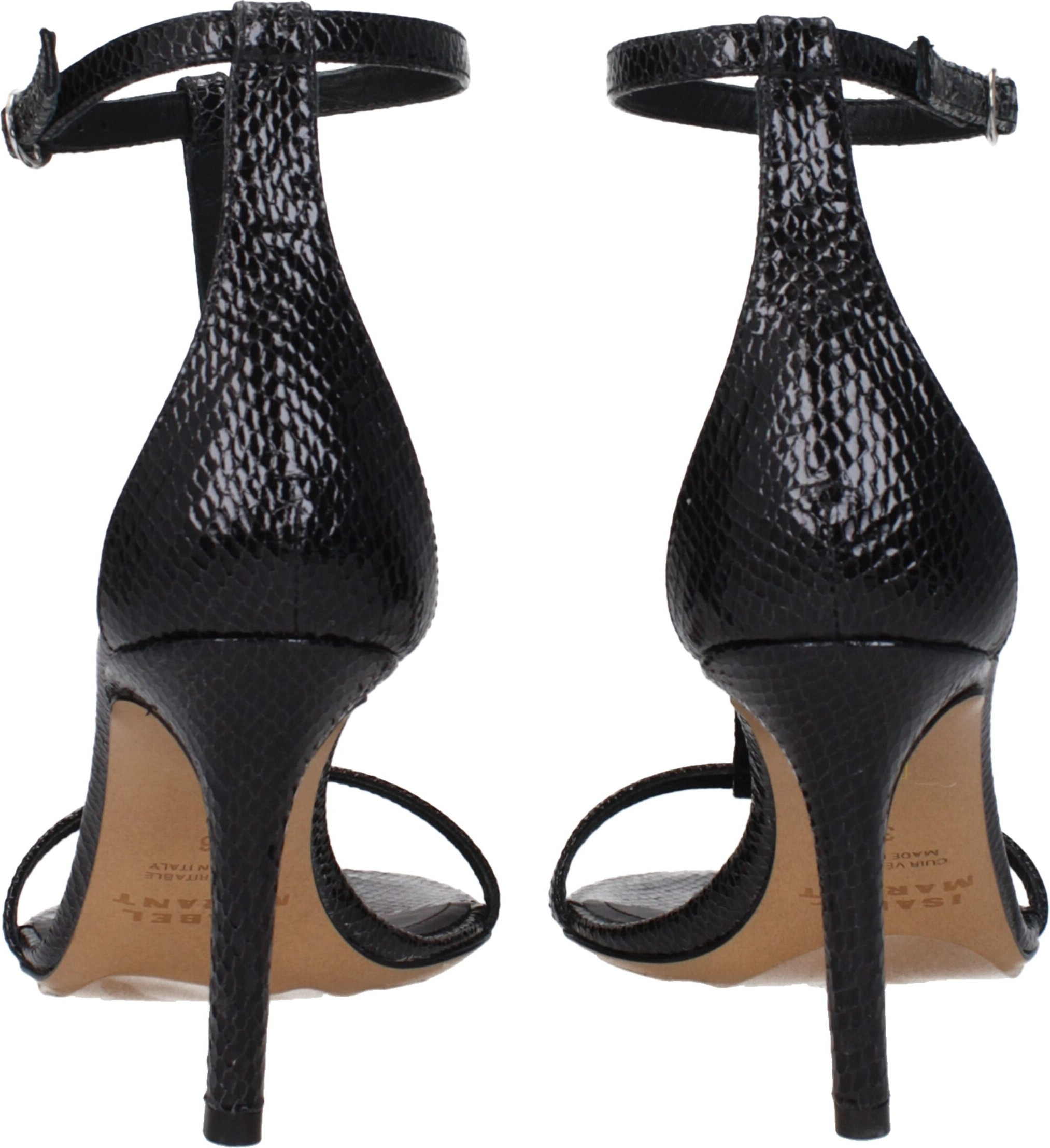 Sandals Isabel Marant Black Leather Stiletto Heel Sandals