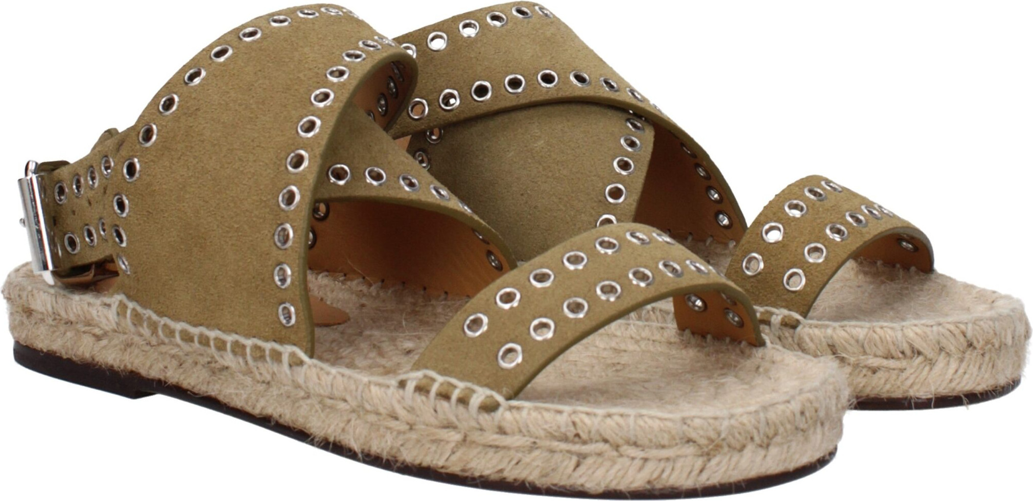 Green Leather Sandals Isabel Marant
