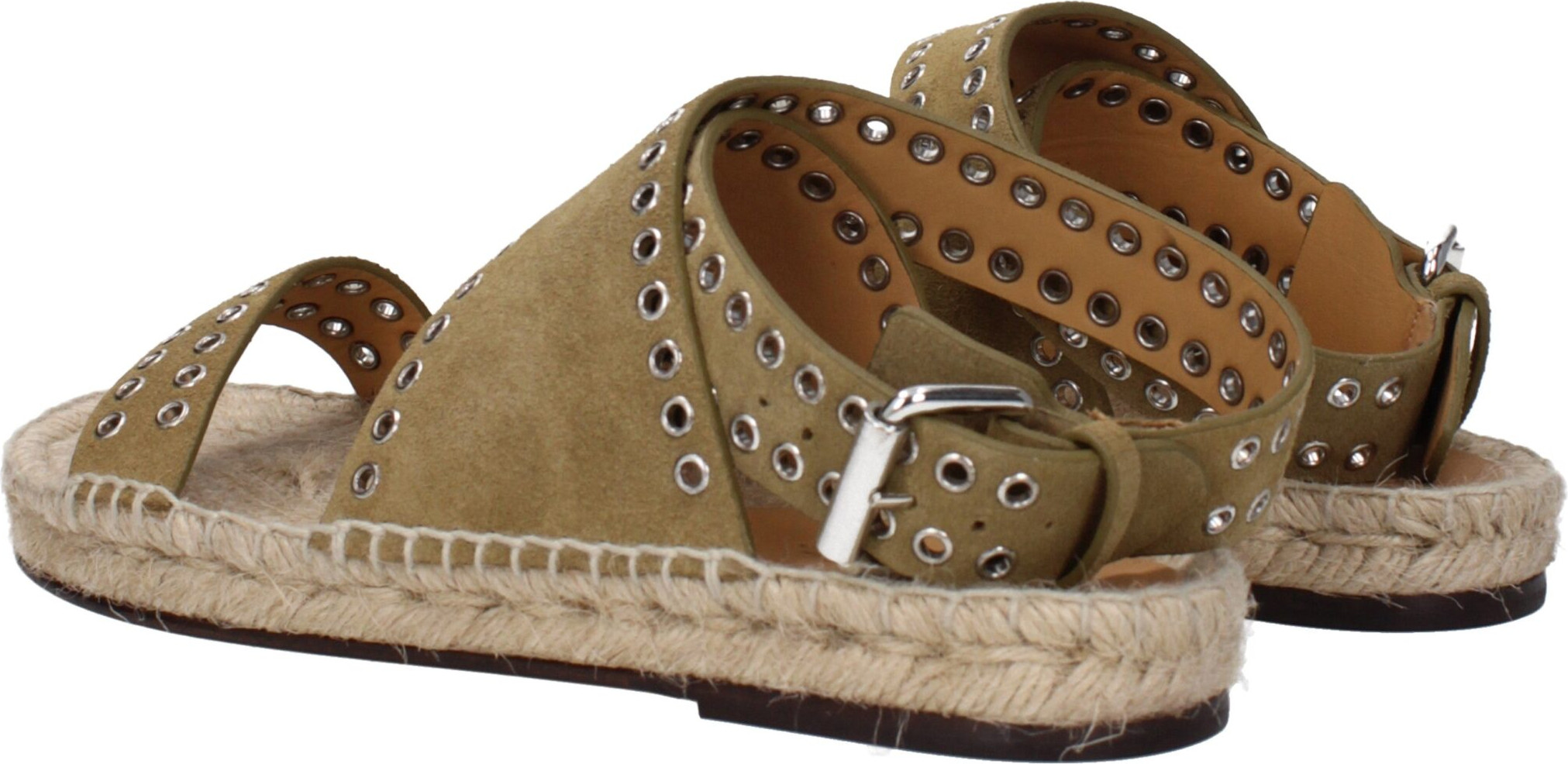 Green Leather Sandals Isabel Marant