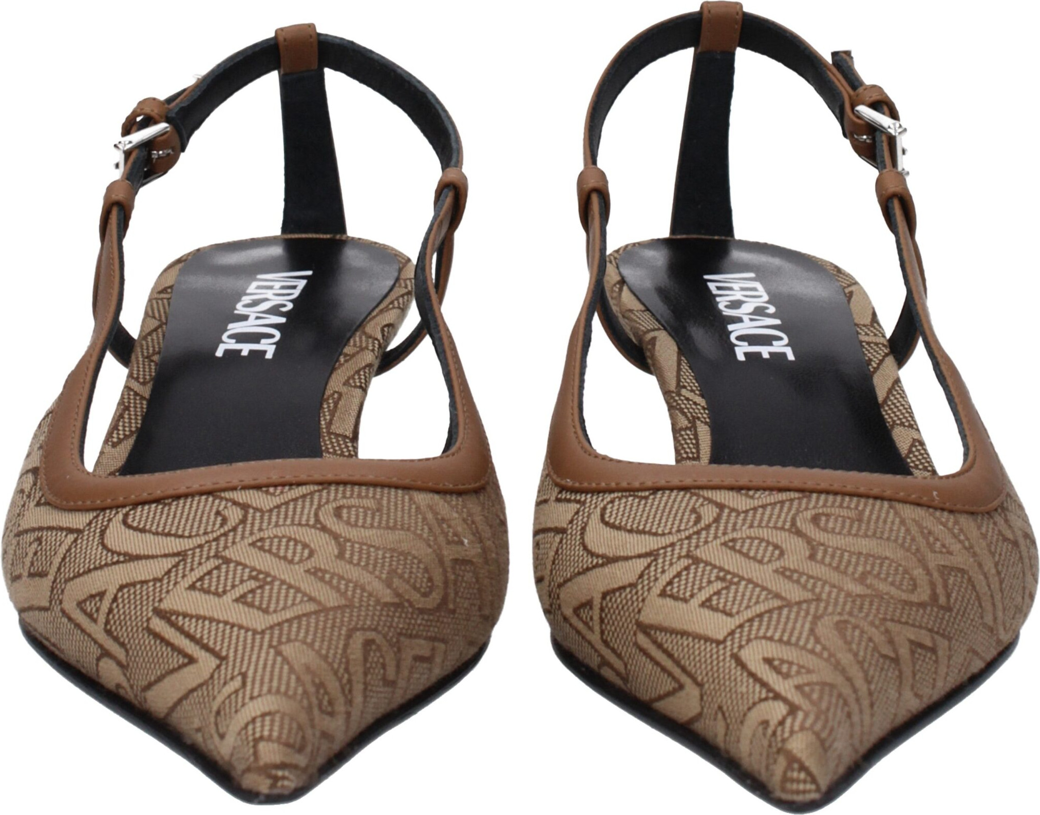 Versace Beige Matos Yengil Poshtali Tuflilar