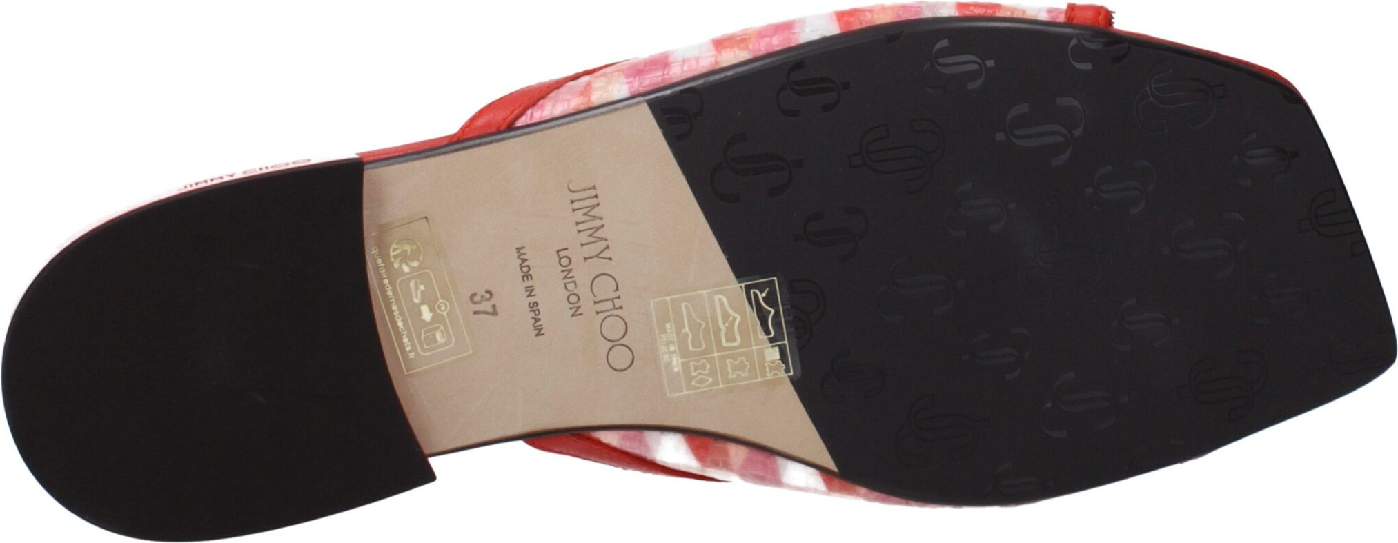 Тканевые тапочки Jimmy Choo Eyewear