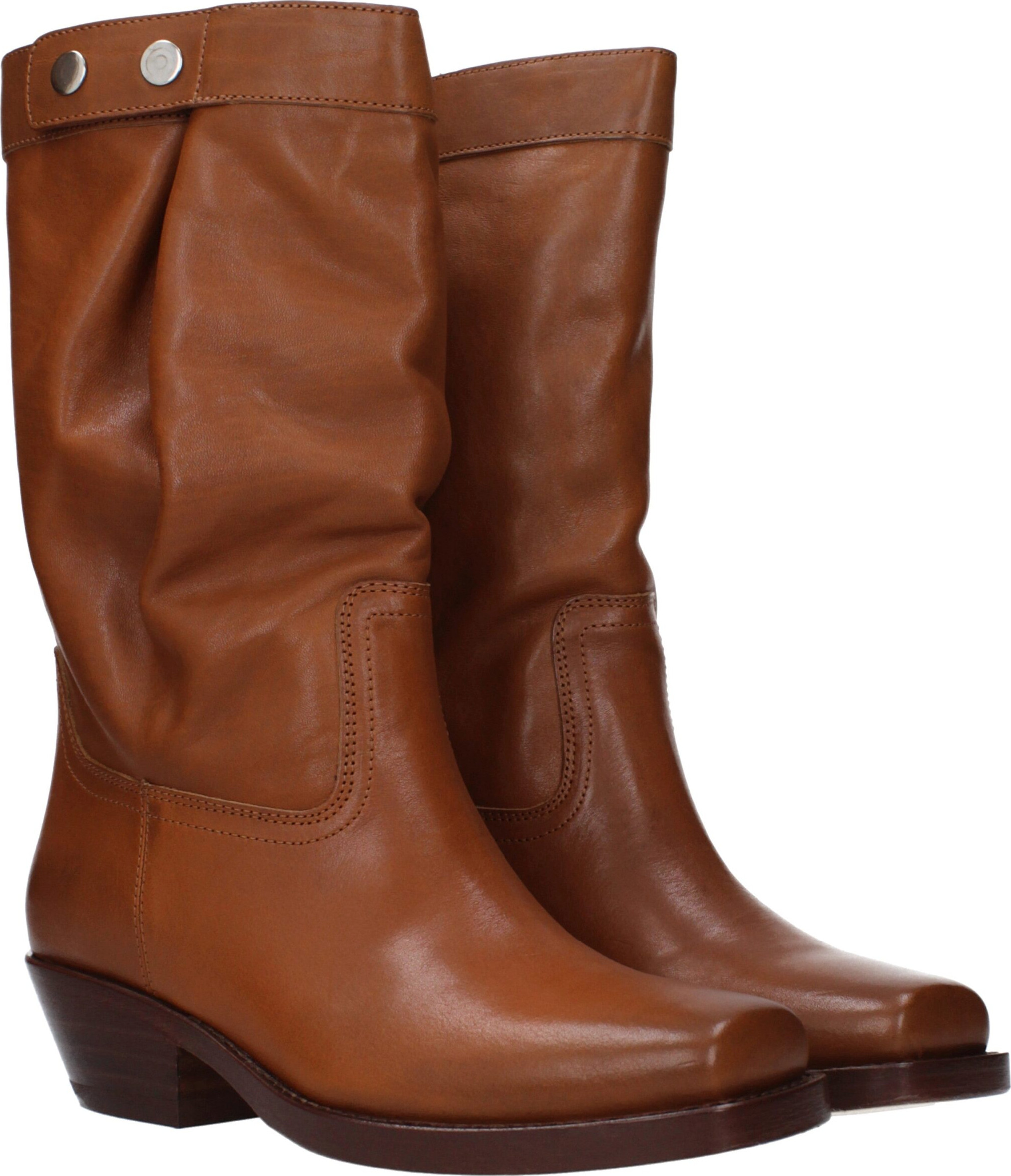 Brown Leather Ankle Boots Isabel Marant