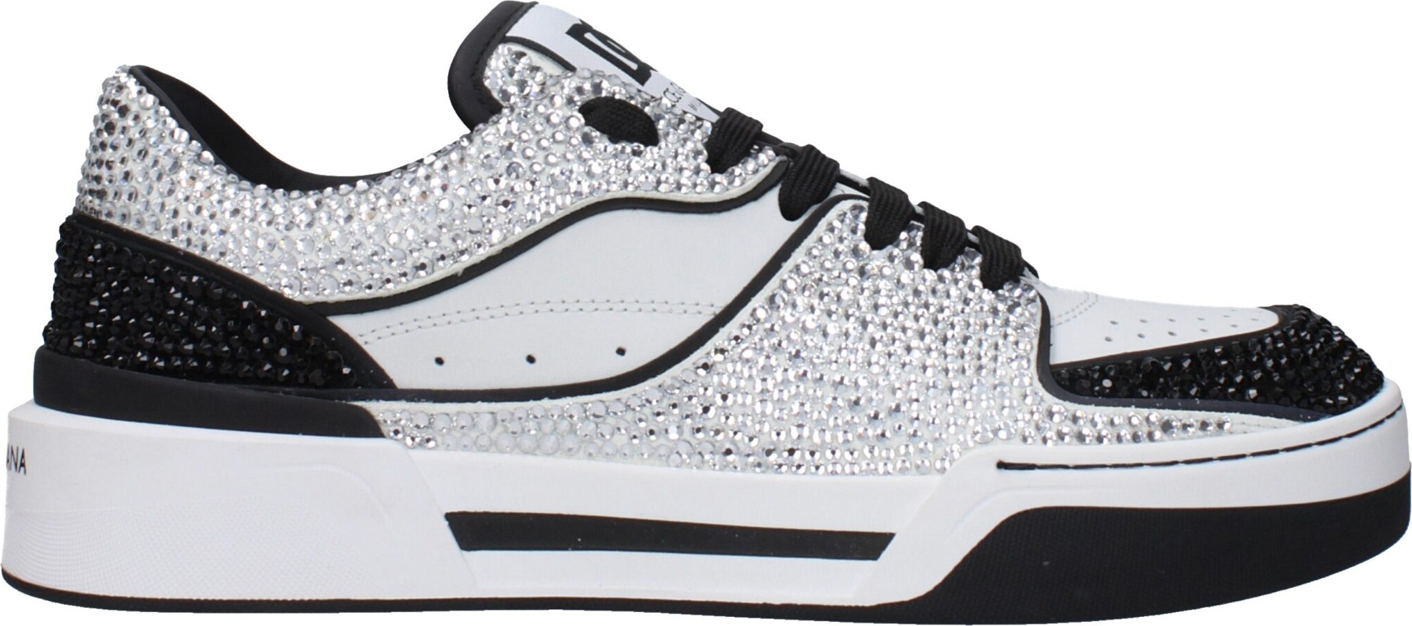 White Leather Low Top Sneakers