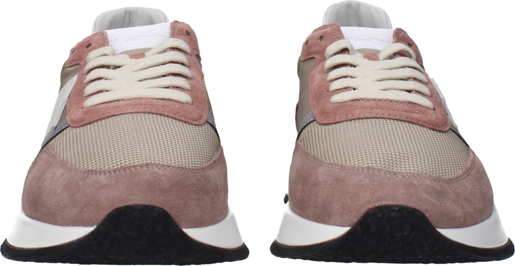 Sneakers Philippe Model Beige Fabric Low Top