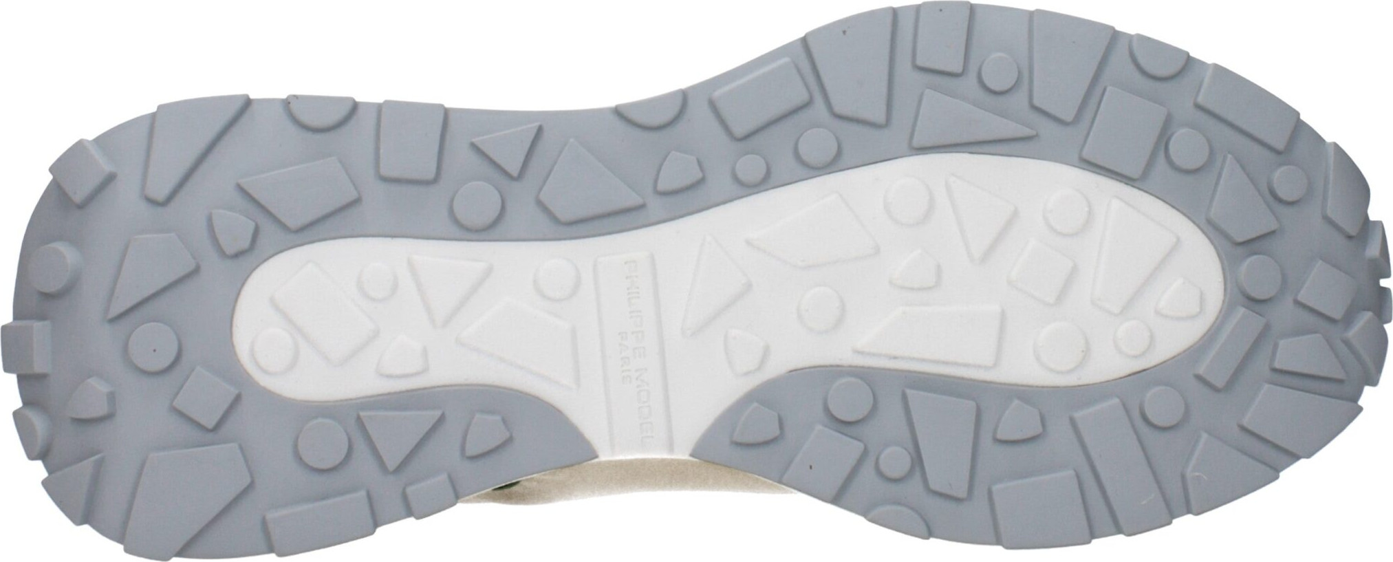 Philippe Model Green Fabric Athletic Sneakers