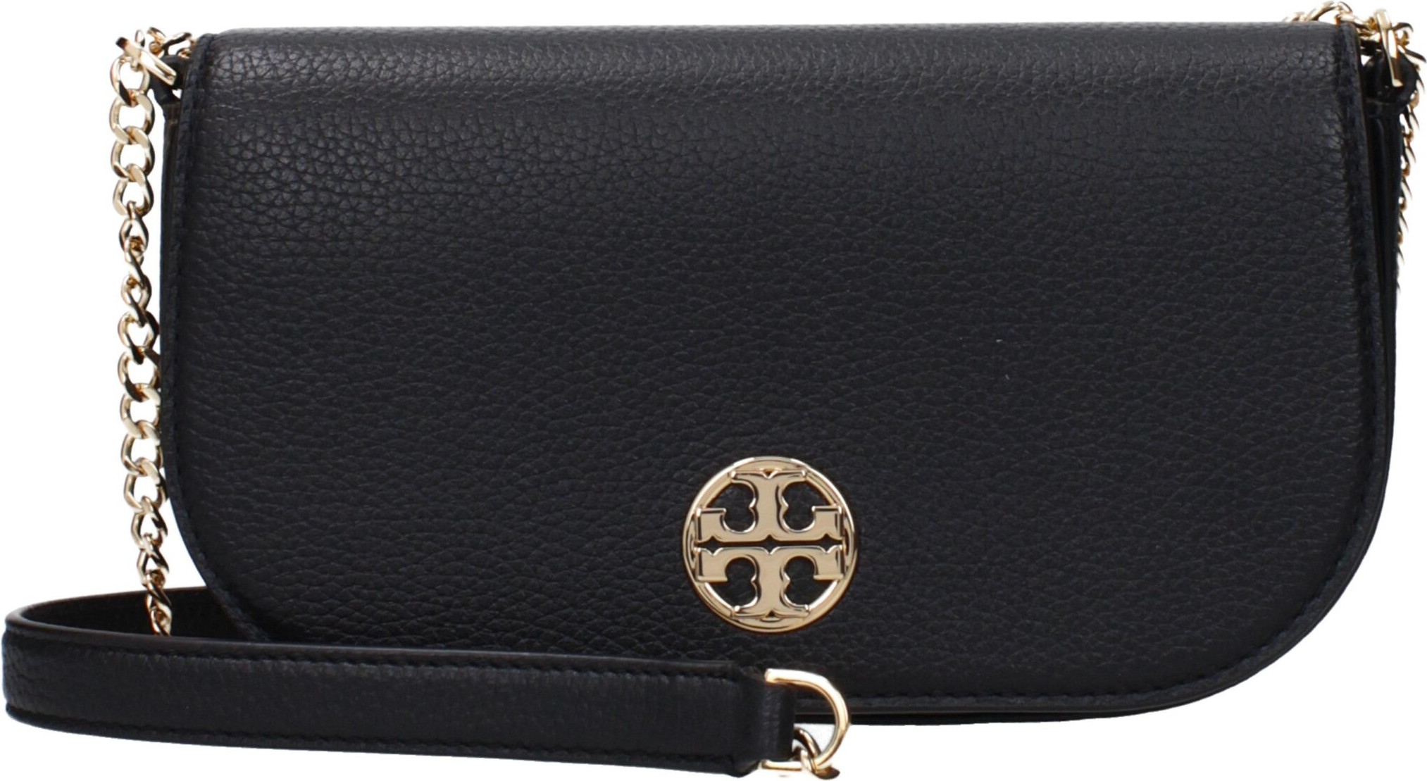 Сумка через плечо Tory Burch Черная Кожа