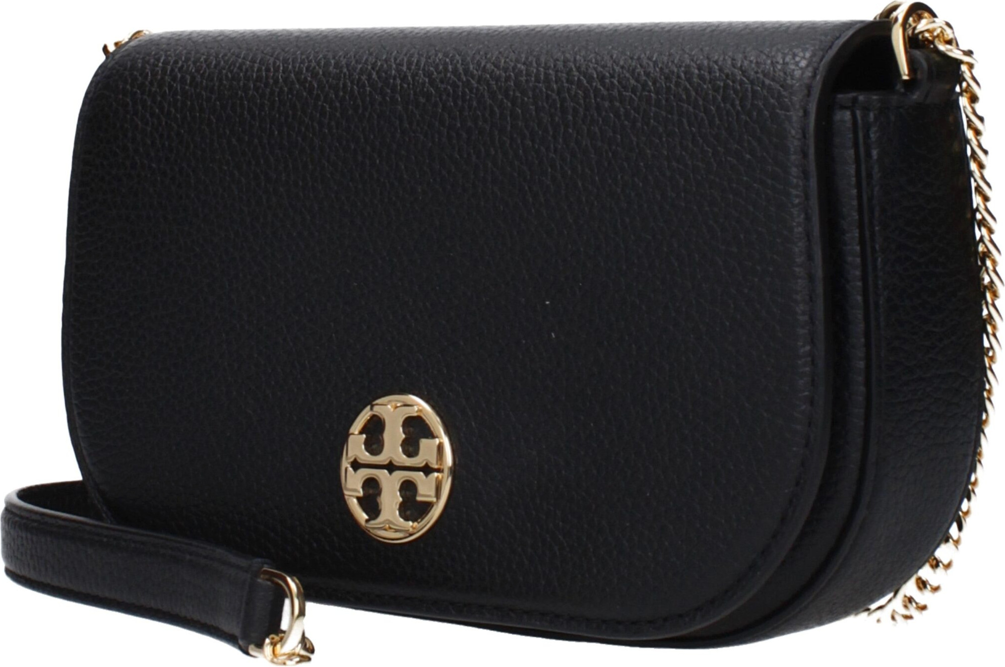 Сумка через плечо Tory Burch Черная Кожа
