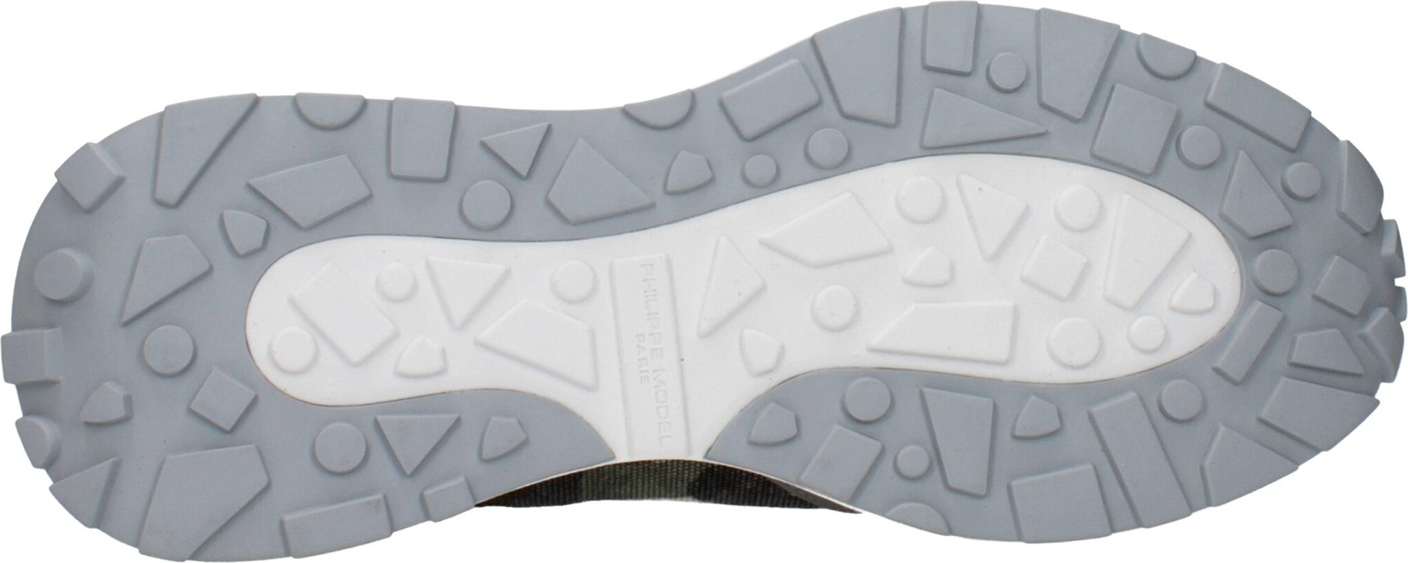 Philippe Model Green Fabric Sneakers