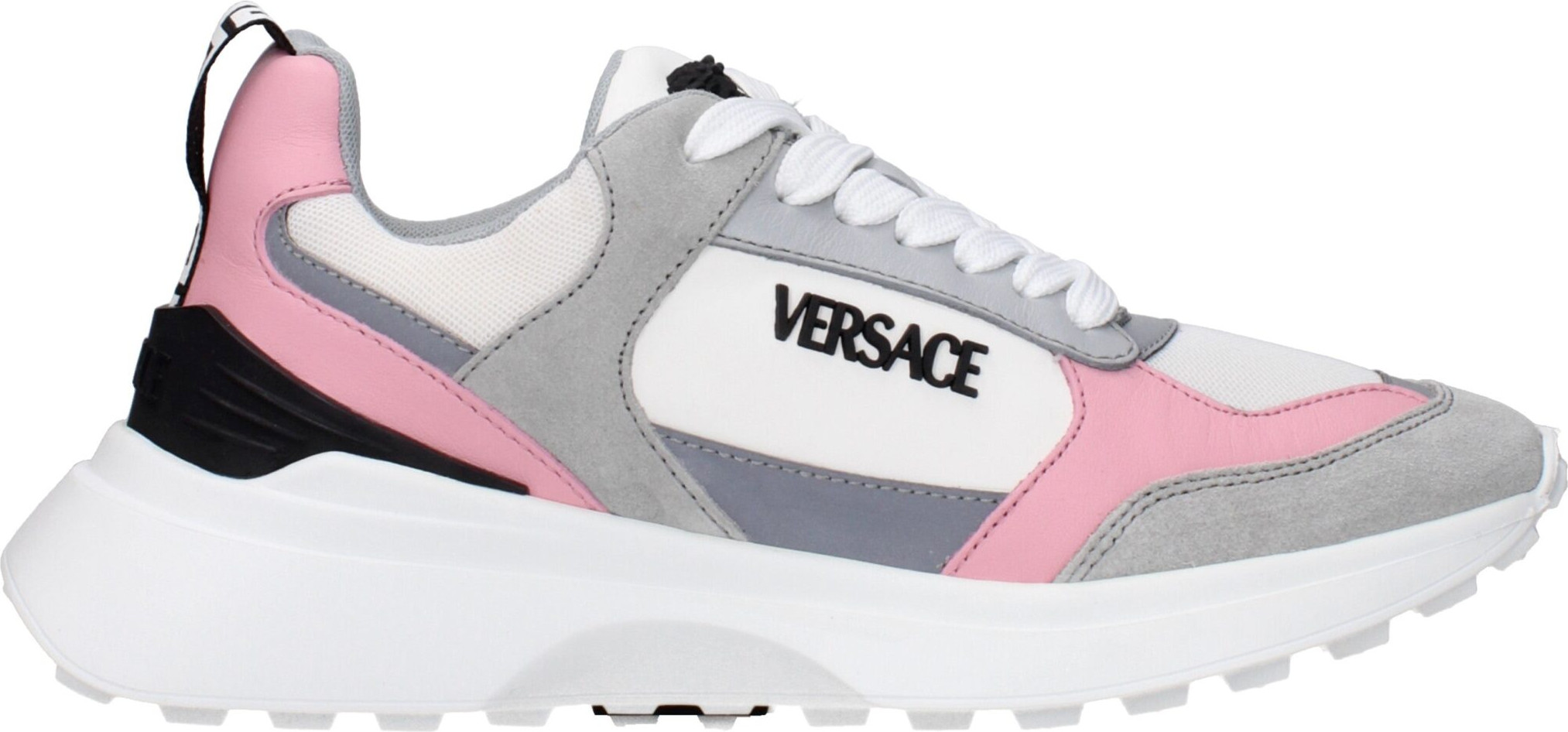 Sneakers Versace White Fabric Sneakers
