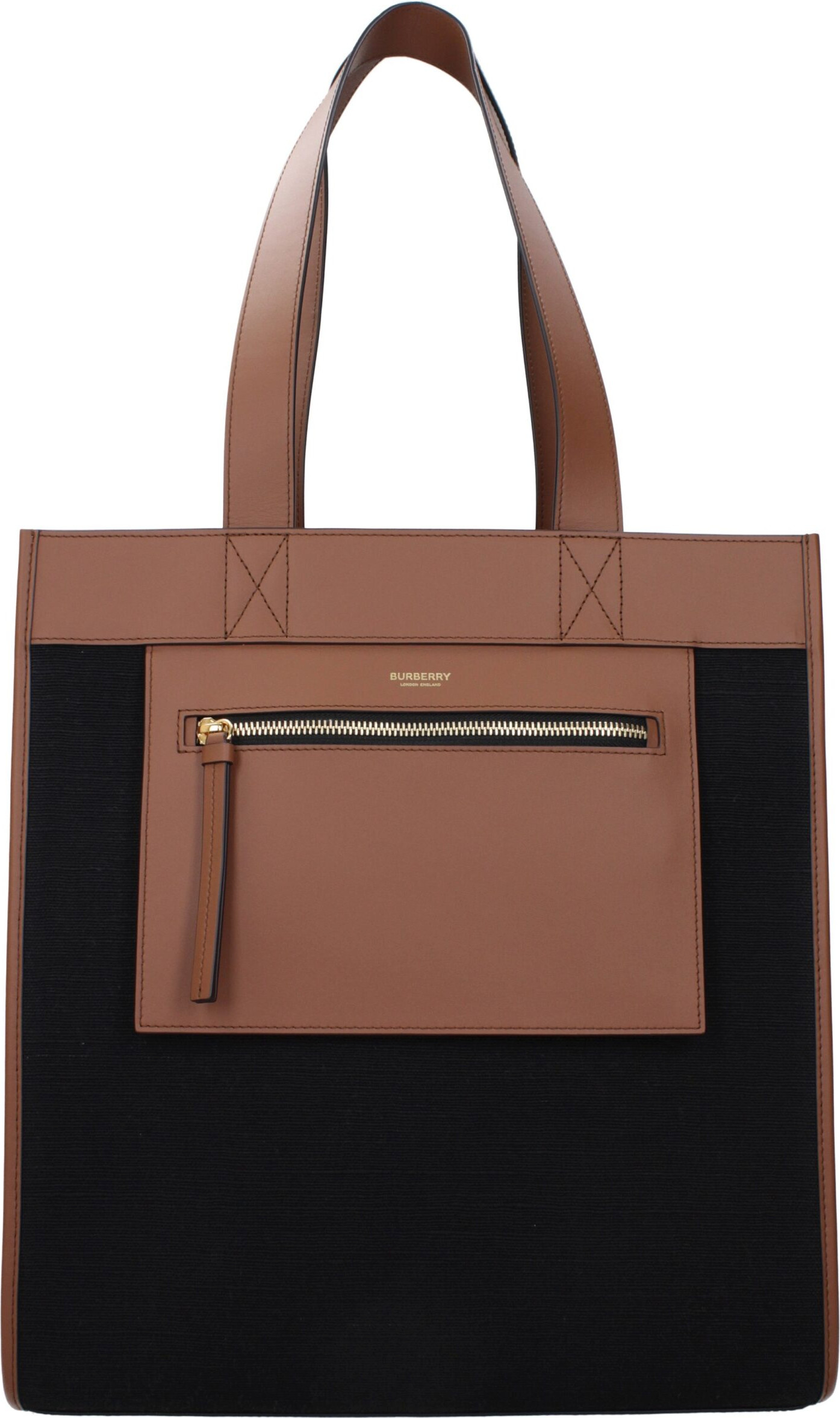 Сумка через плечо Burberry Черная Ткань