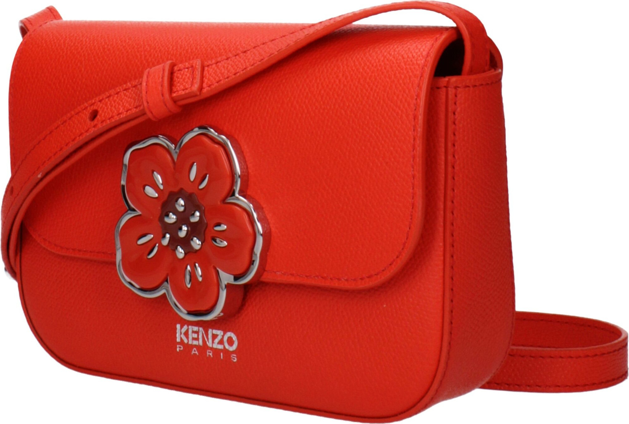Сумка через плечо Kenzo Красная Кожа