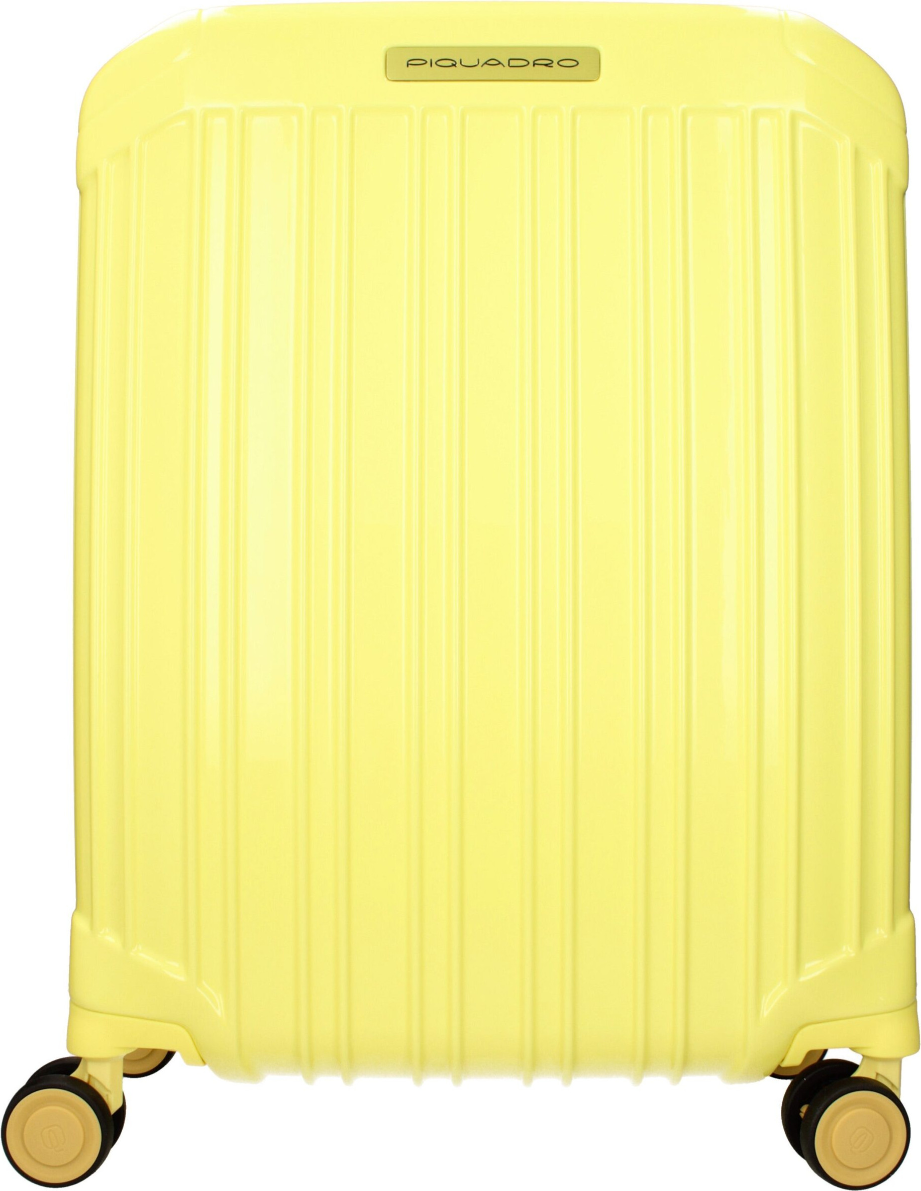 Luggage Piquadro Yellow Polycarbonate Luggage