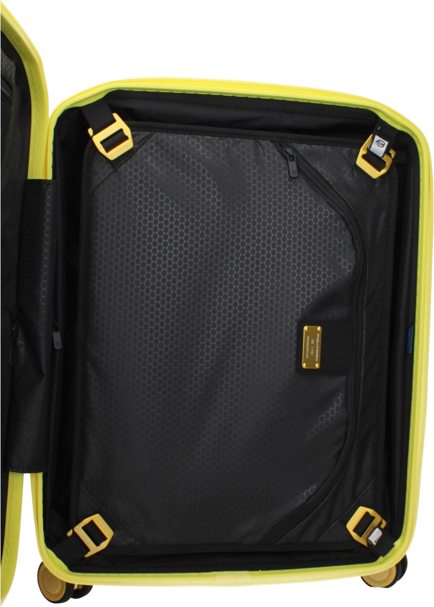 Luggage Piquadro Yellow Polycarbonate Luggage