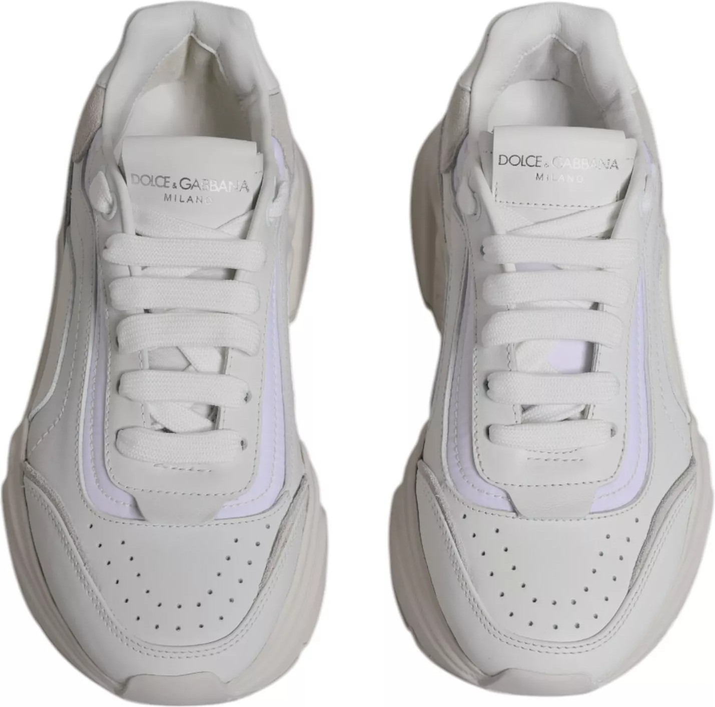 White Daymaster Low Top Sneakers Dolce & Gabbana