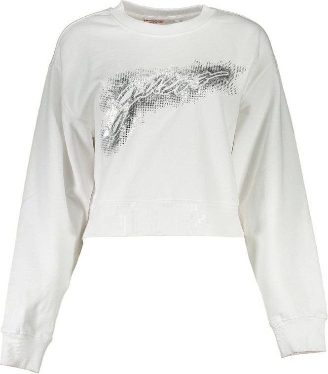 White Cotton Women Sweater