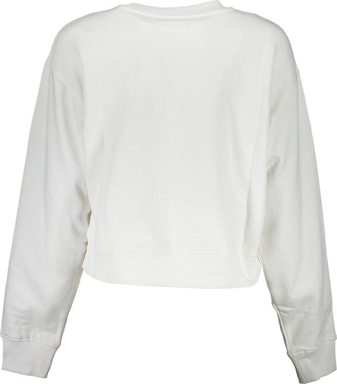 White Cotton Women Sweater