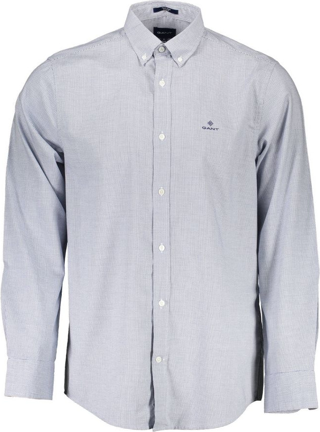 Blue Cotton Shirt Gant
