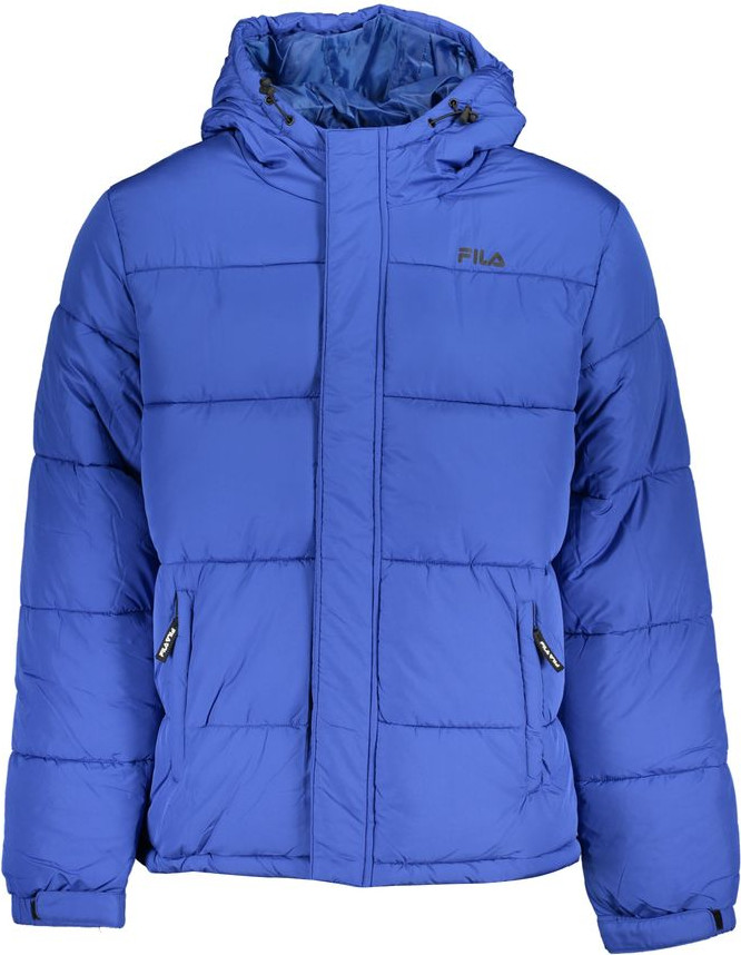Ko'k polyester erkaklar uchun kurtka