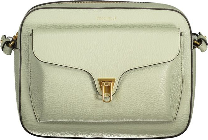Handbag Coccinelle Green Leather Handbag