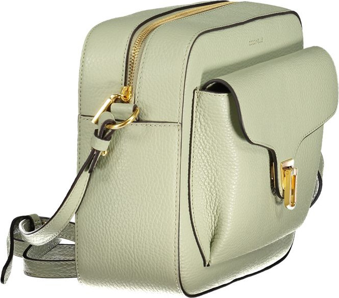 Handbag Coccinelle Green Leather Handbag
