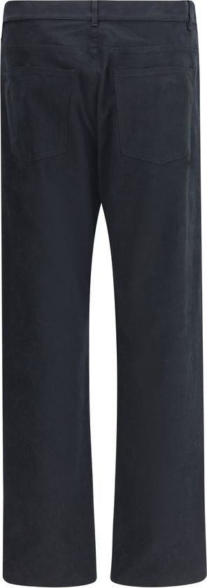 Хлопковые брюки Moschino