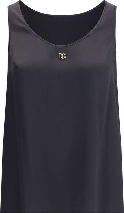 Dolce & Gabbana Qora ipak Ustki Kiyimi