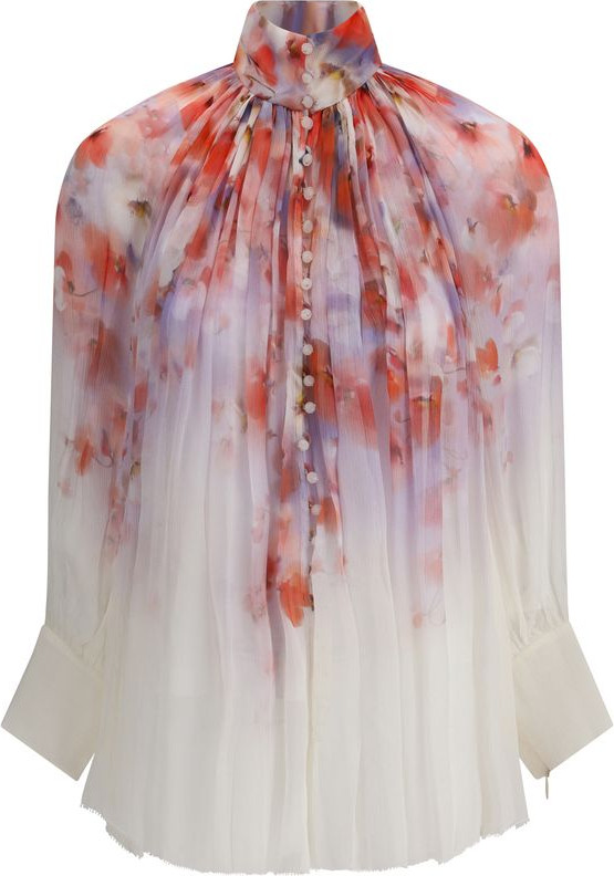 Блузка Zimmermann Multicolor из вискозы
