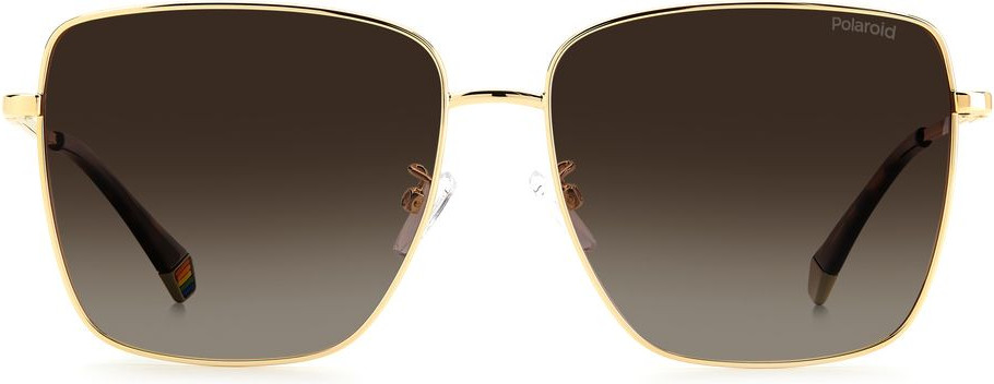 Sunglasses Polaroid Gold Metal Sunglasses