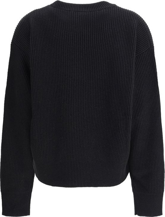 Sweatshirt Versace Black Fleece Wool