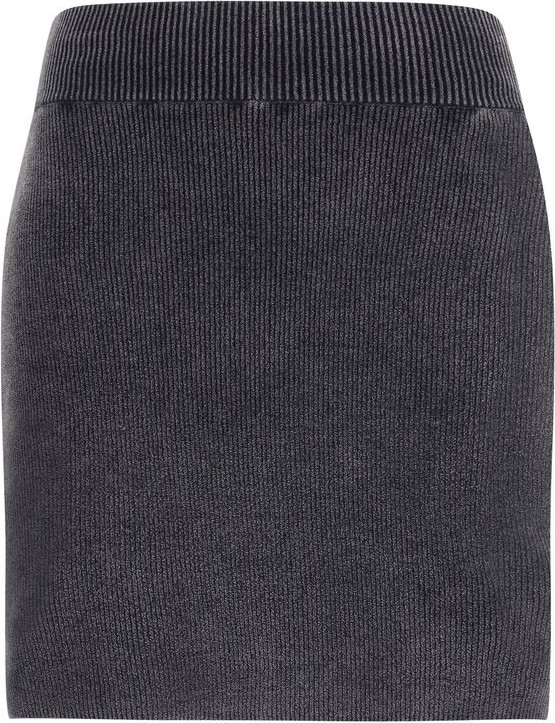 Alexander Wang Ribbed Stretch Miniskirt