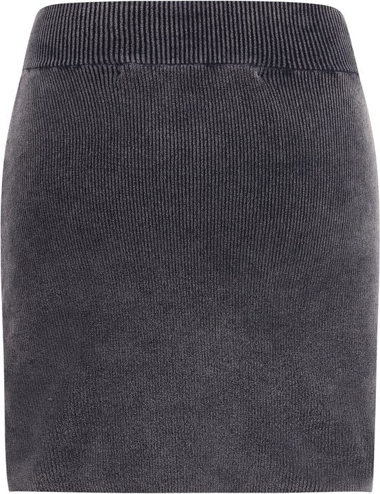 Alexander Wang Ribbed Stretch Miniskirt