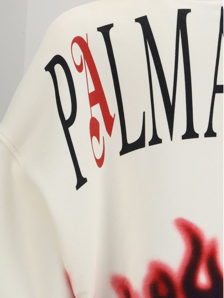 Хлопковый свитшот Palm Angels