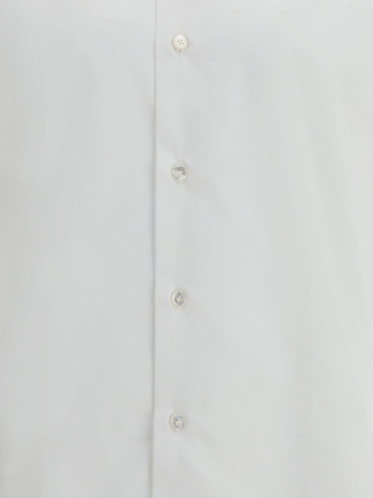 Shirt Finamore White Cotton