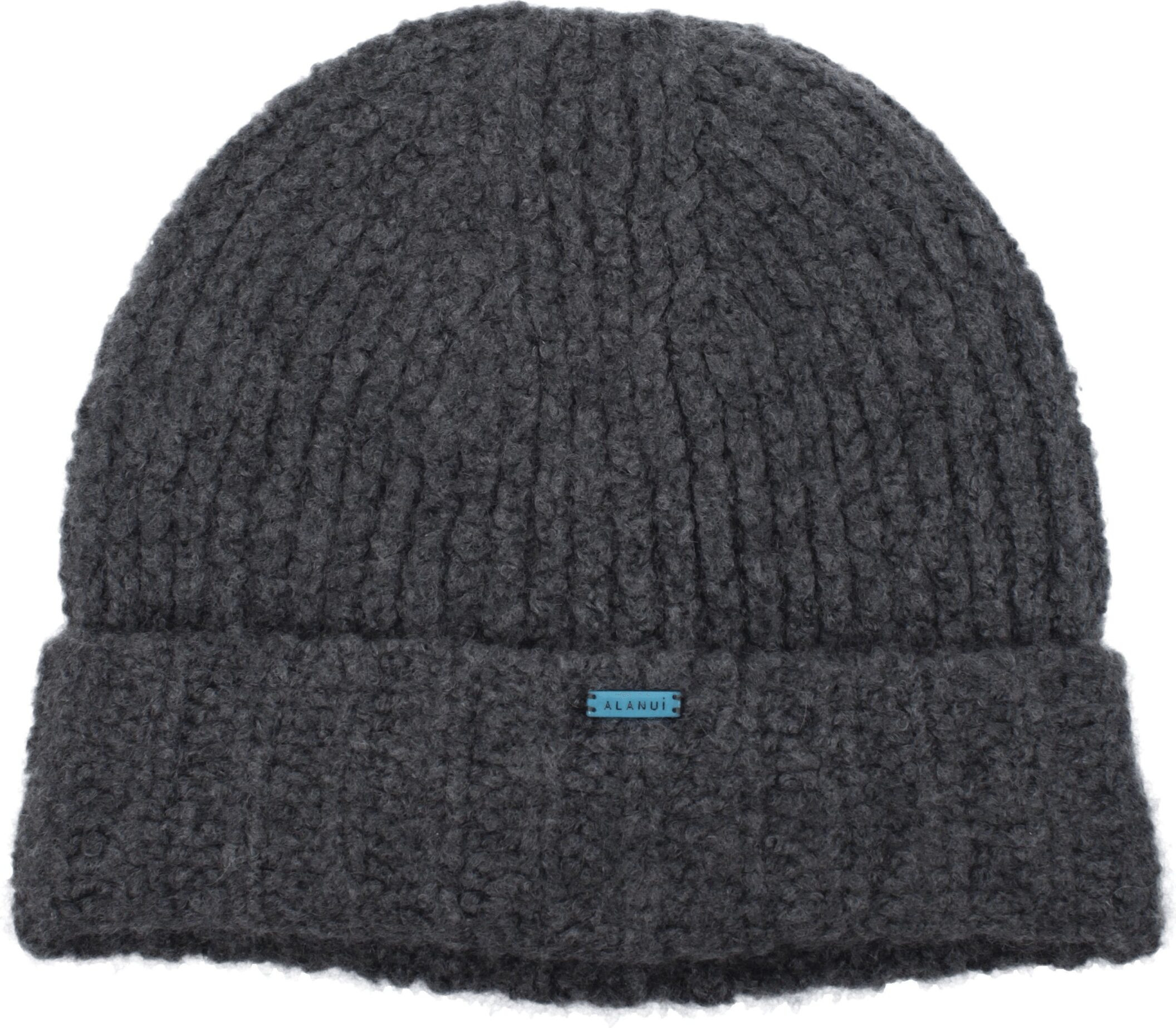 Hat Alanui Gray Cashmere Beanie