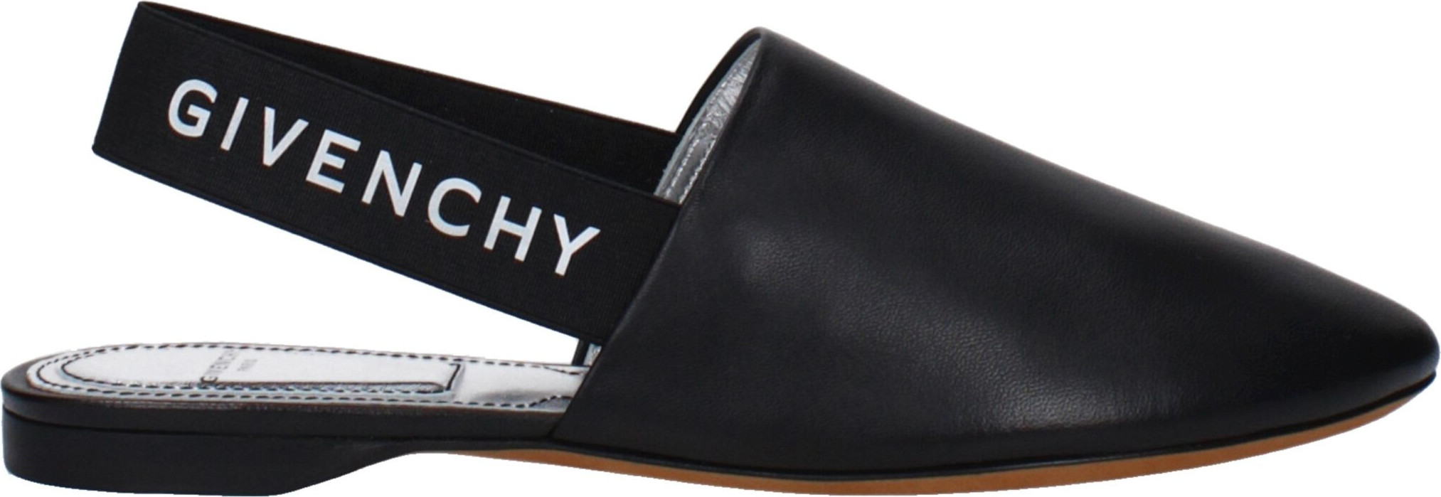 Givenchy'dan qora charmdan tikilgan muliklar