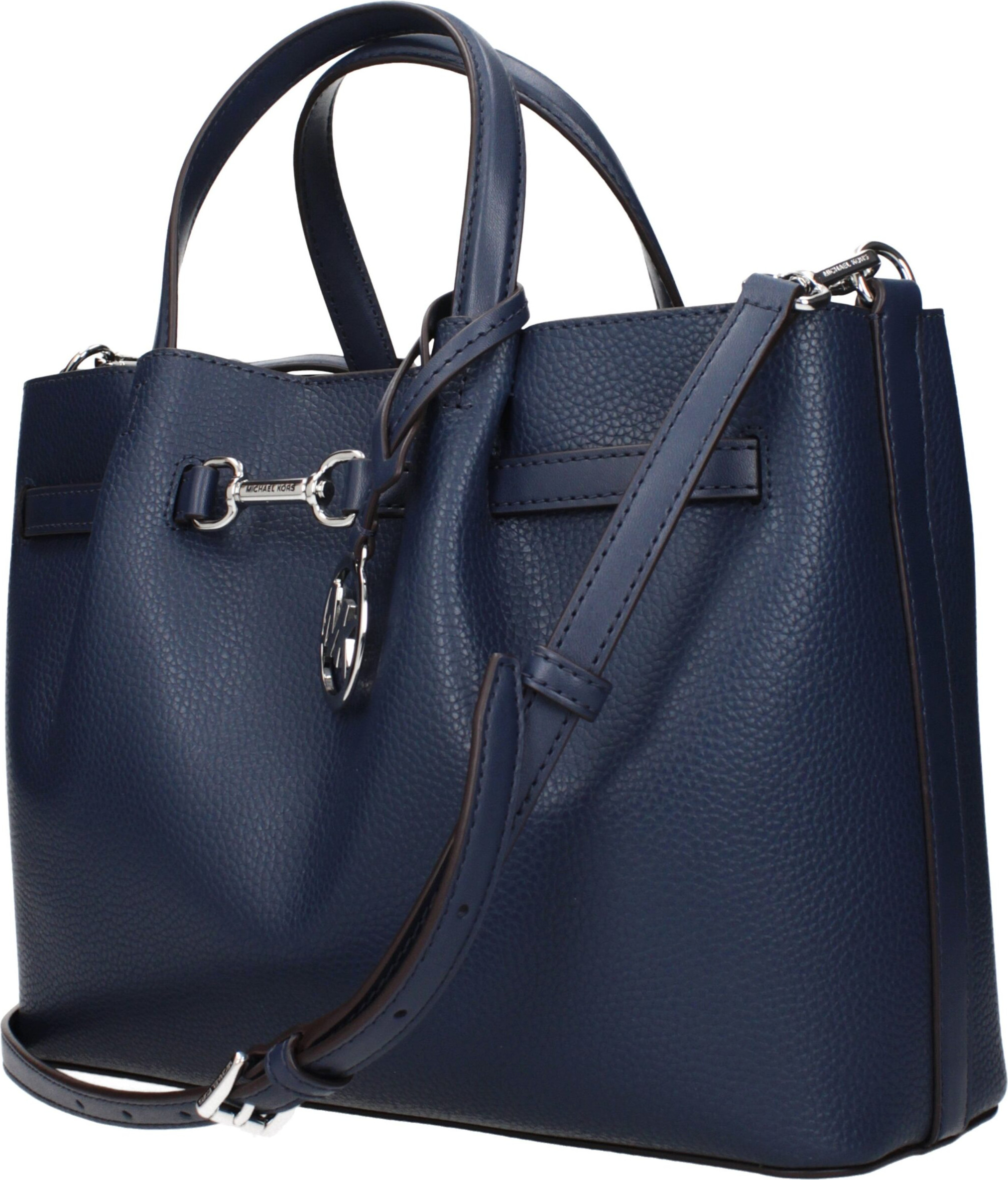 Сумки Michael Kors Синие кожаные сумки