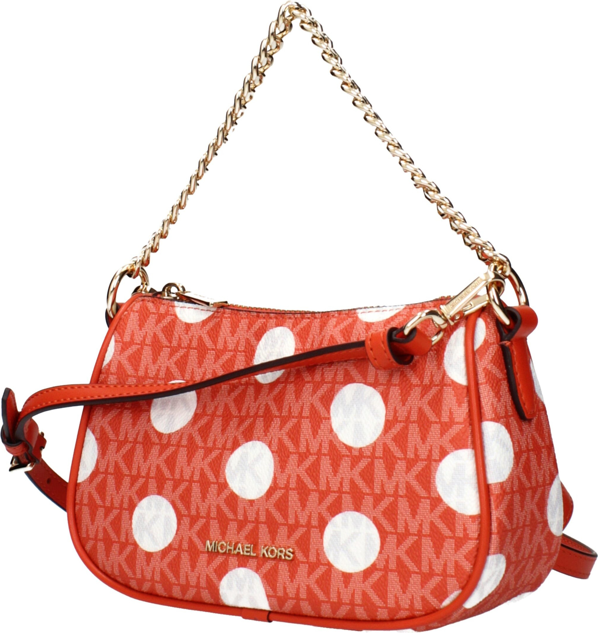 Handbag Michael Kors Red Fabric Handbags