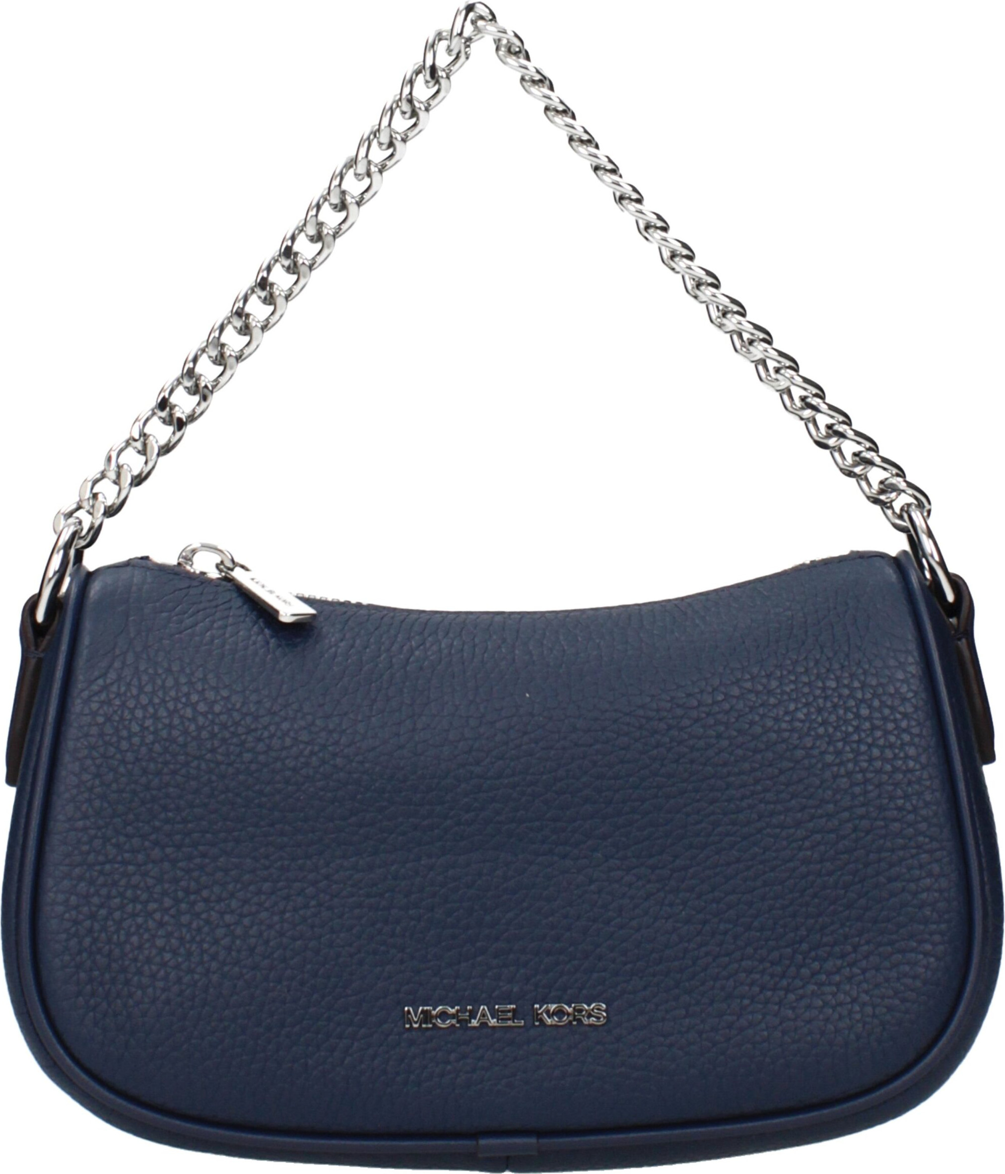 Handbag Michael Kors Blue Leather
