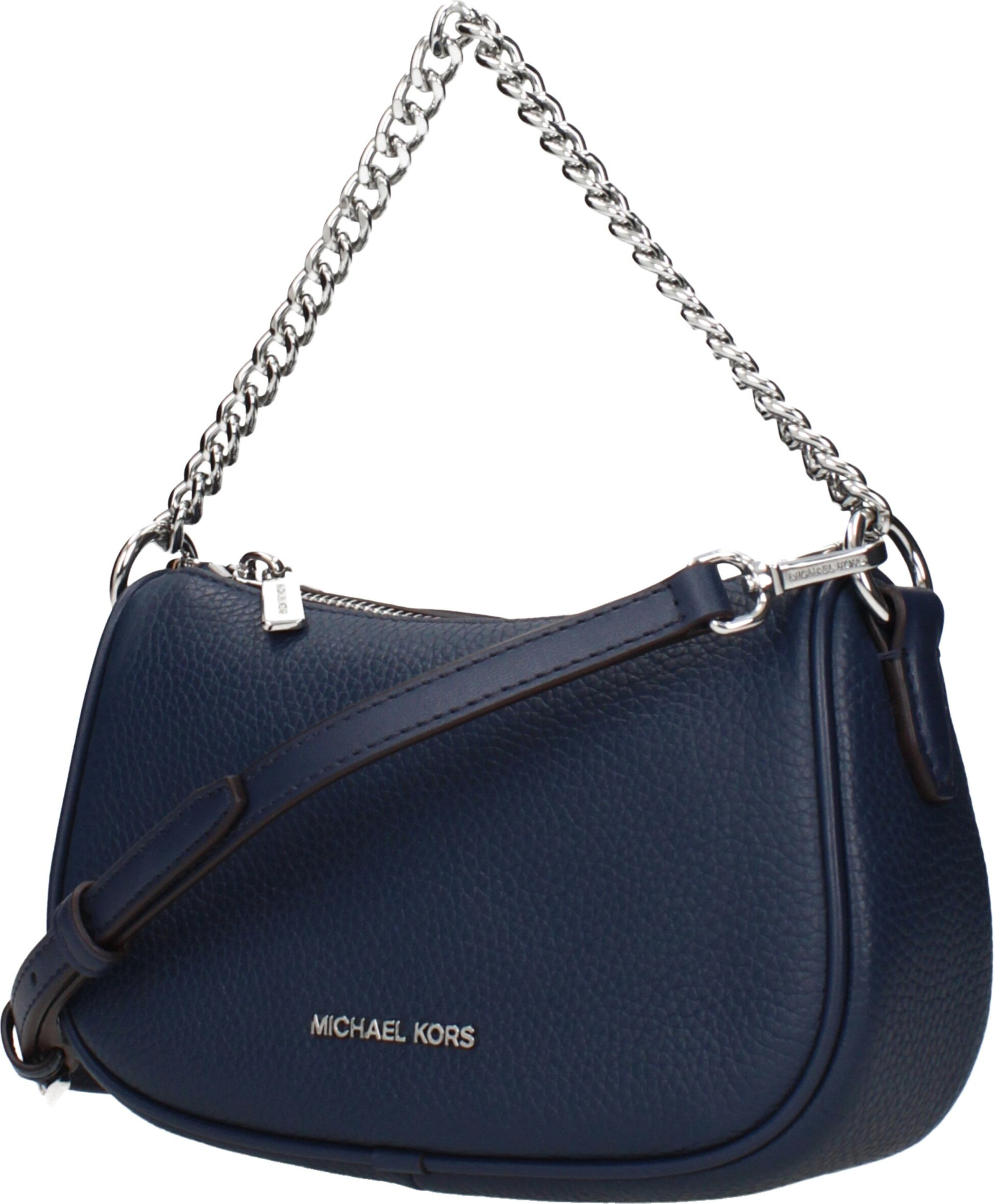Handbag Michael Kors Blue Leather