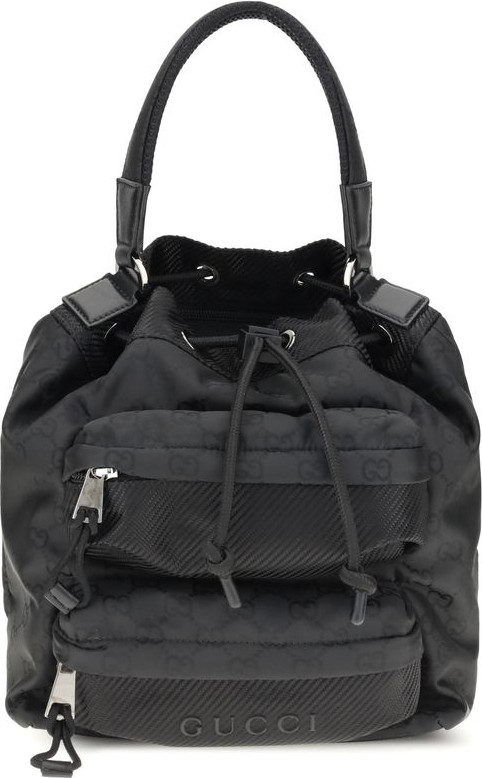 Bag Gucci Nylon Bucket Bag