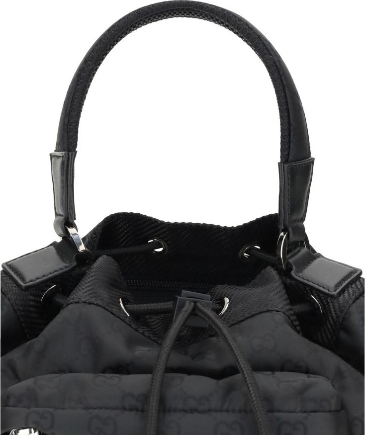 Bag Gucci Nylon Bucket Bag
