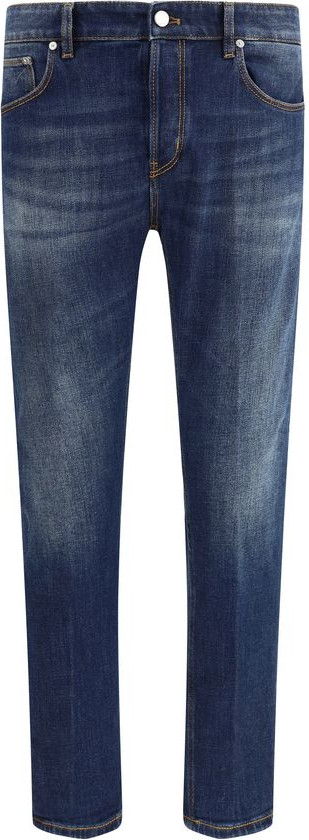 Blue Cotton Slim Fit Jeans PT Torino