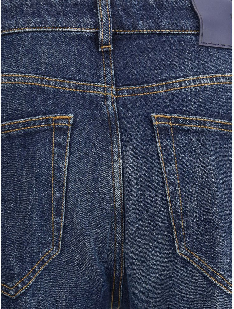 Blue Cotton Slim Fit Jeans PT Torino
